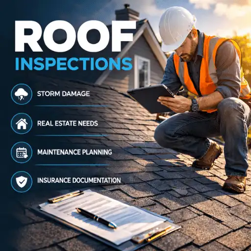 Professional roof inspection in Lakeland Florida